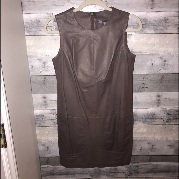 Vince Camuto Dresses & Skirts - Vince Camuto Genuine Leather Dress